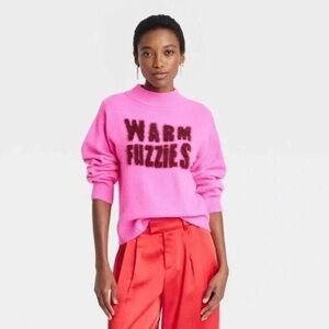 Pink 'Warm Fuzzies' Sweater
